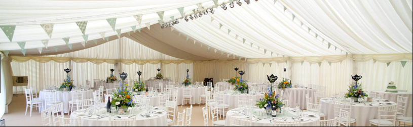where to hire wedding marquee South Coast